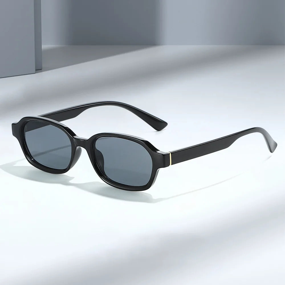 JNPCXI New Square Candy Color Sunglasses Women Fashion Leopard Tea Shades UV400