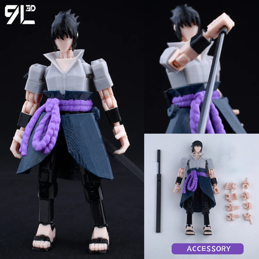 9L 3D Printed Anime Jujutsu Kaisen Sukuna Dummy 13 Shapeshift Action Figures 21