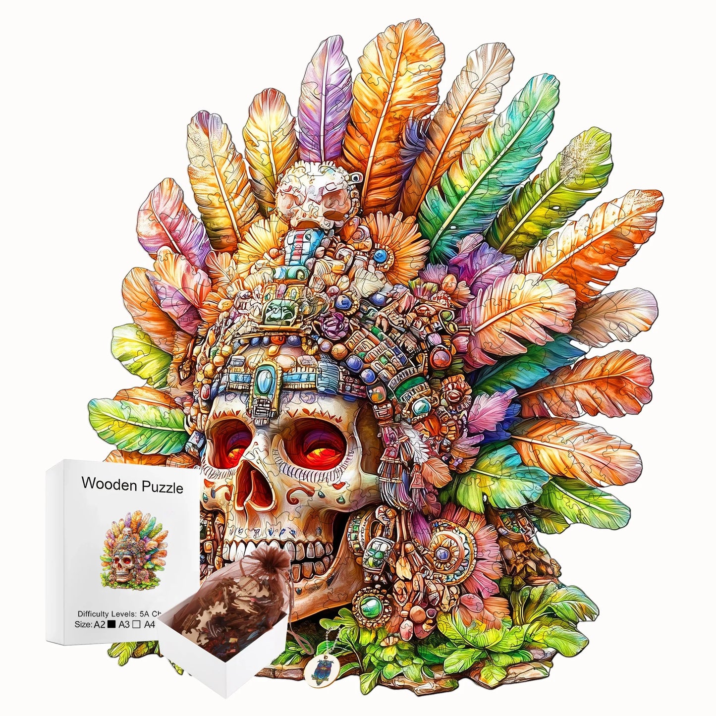 Fantastic World Wooden Jigsaw Puzzle Wooden Home Decor Christmas and Halloween Gift Toy for Teen and Kid