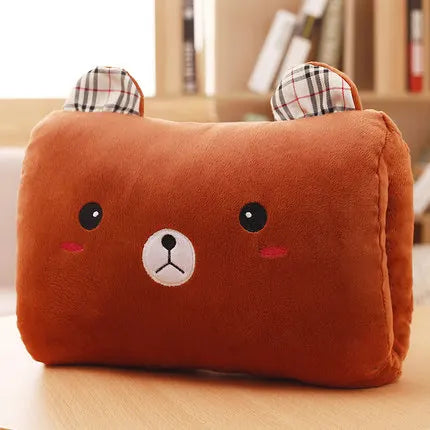 Super Cartoon Cute Nap Pillow Creative Hand Warmer Pillow Cartoon Warm Gloves