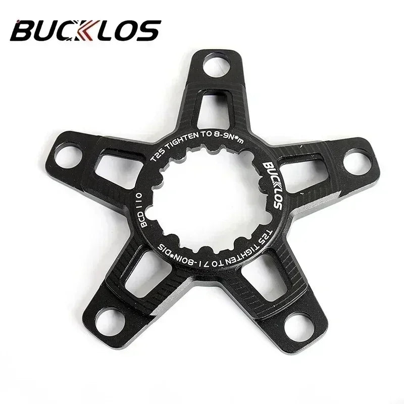 BUCKLOS 5 Bolts 110BCD Road Bike Chainring Lightweight Bicycle Crown 50-34T 52-36T 53-39T for Shimano Sram Crankset