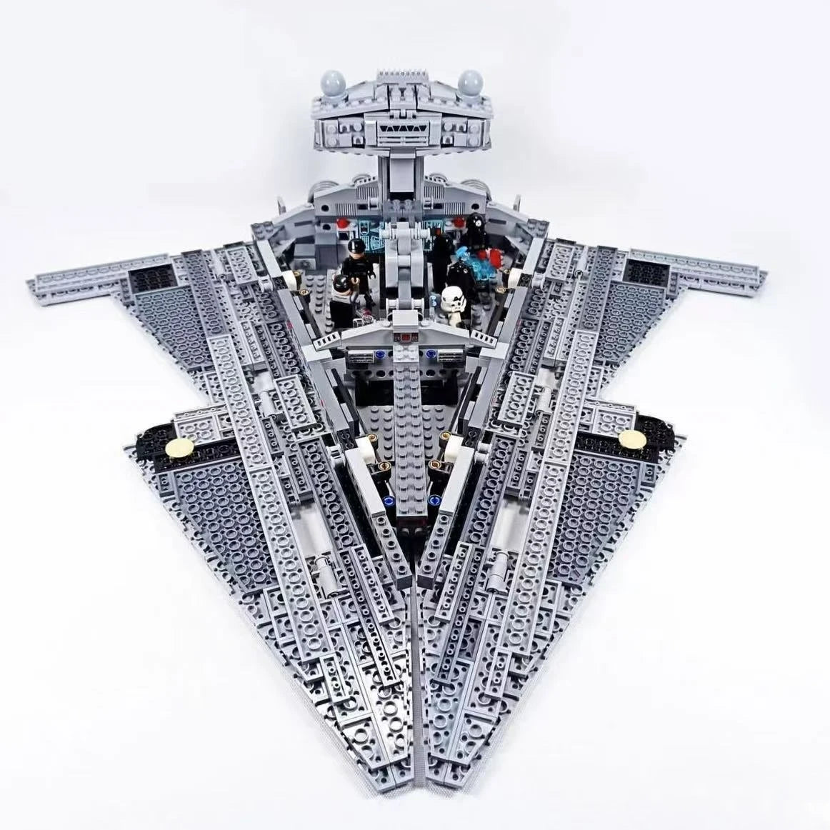 MINISO Disney 1555Pcs 75394 Imperial Star Destroyer Buidling Blocks Wars Bricks