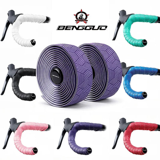 Professional Gravel Road Bike Handlebar Tape Shockproof Soft Comfort Bicycle Bar Tapes Non-Slip Speed Racing Handle Wrap Belts
