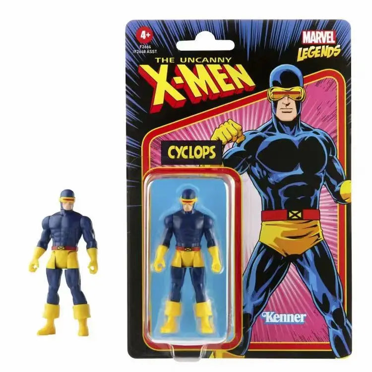 Original Hasbro Marvel Fantastic Four INVISIBLE WOMAN/CYCLOPS/ANT-MAN/VISION/BULLSEYE/HULK Anime Figure Toy Collection Model
