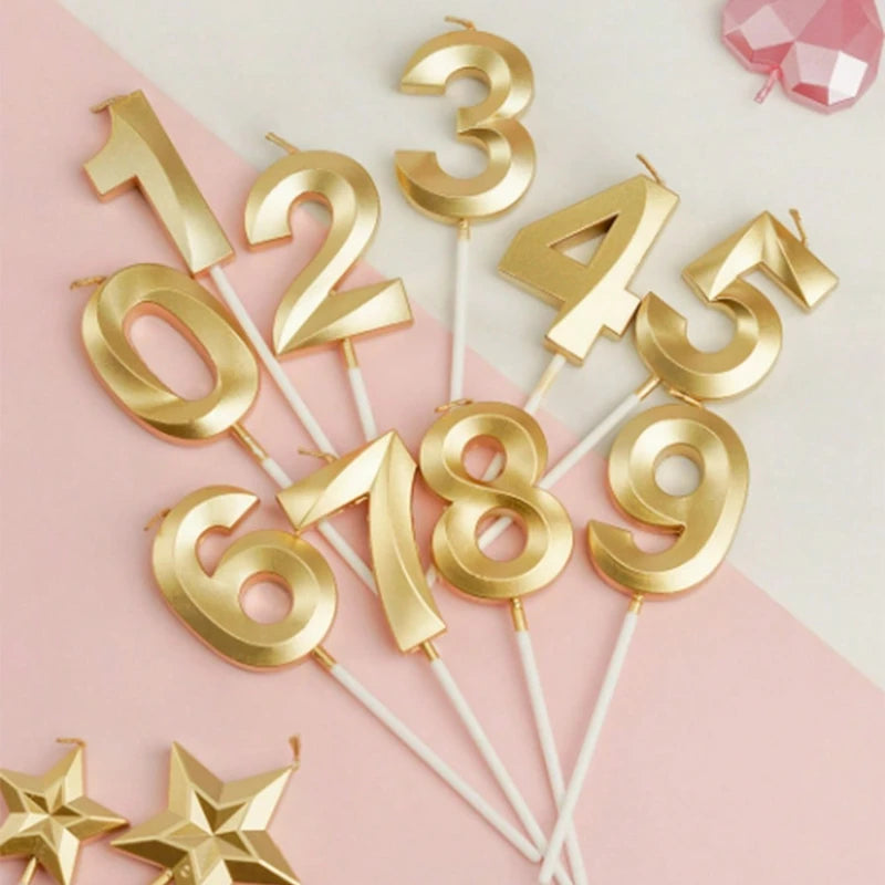 1pc Age Number Candle, Birthday Cake Candle, Creative Party Event Celebration Anniversary Cake Decoration