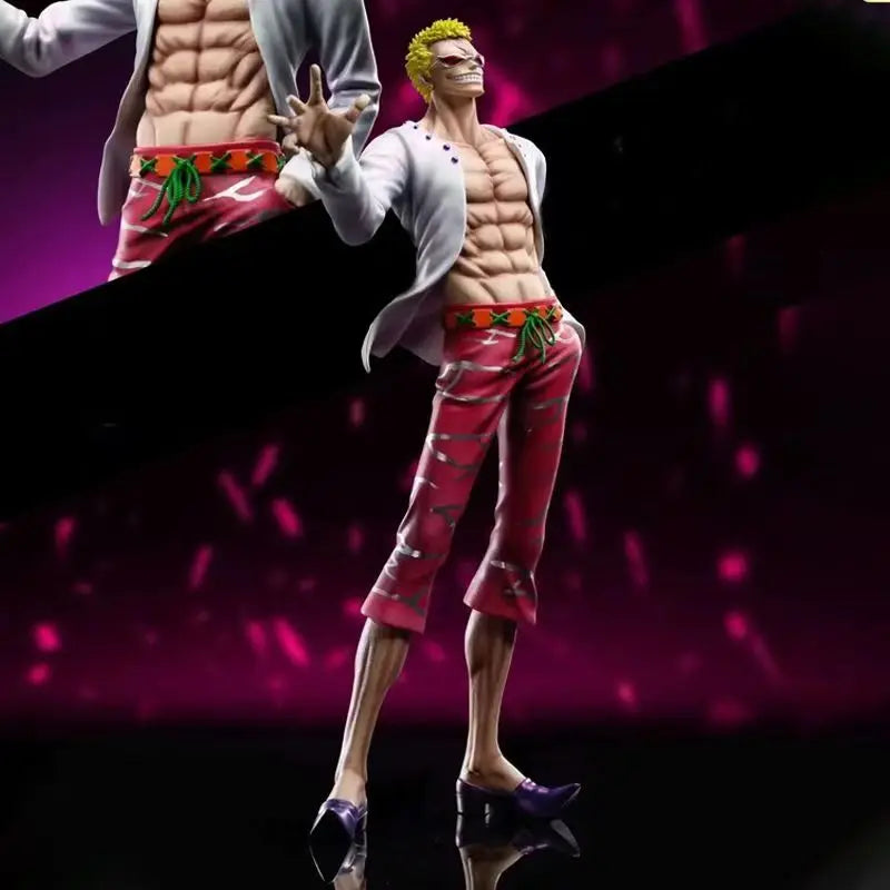 11.5 in One Piece Anime Figure Donquixote Doflamingo Action Figure PVC Model