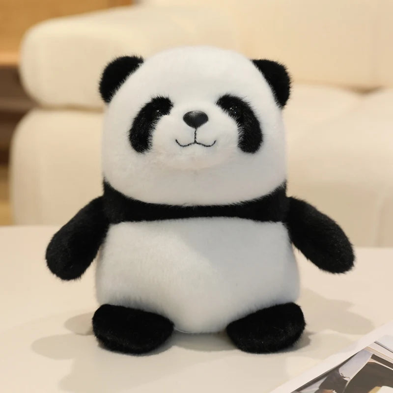 22CM Kawaii Cartoon Forest Animal Koala Hippopotamus Monkey Stuffed Animal Plush Toy Children's Raccoon Fox Handmade Doll Gift
