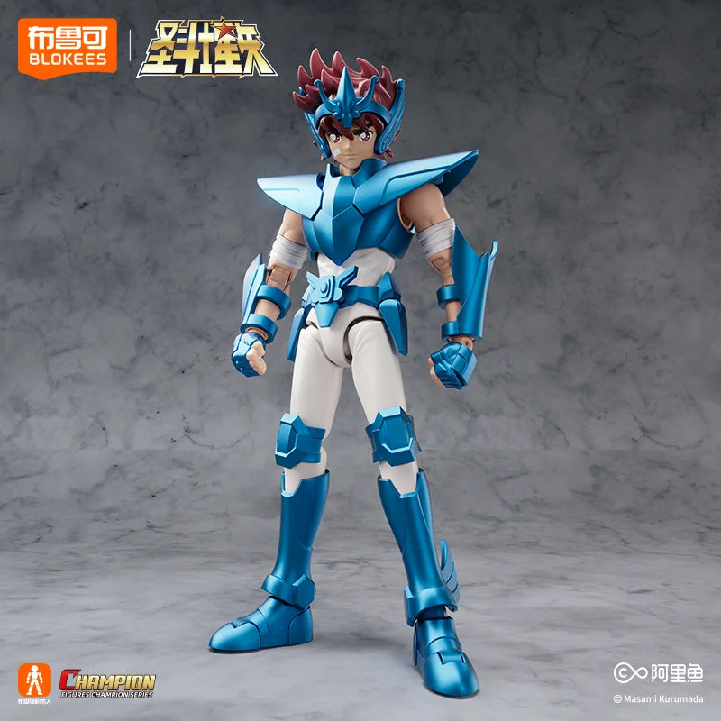 Original BLOKEES Saint Seiya Sagittarius Pegasus Aiolos Pegasus Action Figures