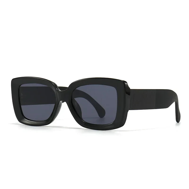 JNPCXI Square Fashion Sunglasses Women Shades UV400 Retro Gradient Men Trending Sun Glasses