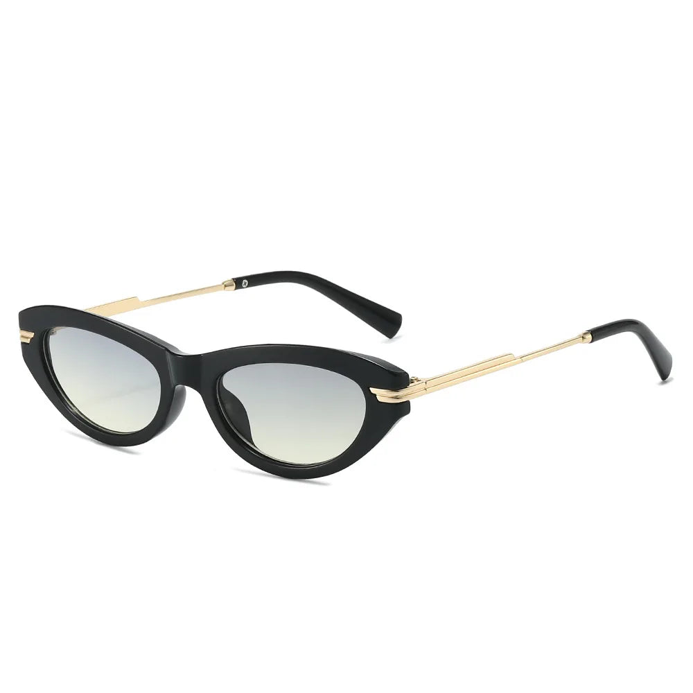 JNPCXI New Fashion Cat Eye Sunglasses For Women Men Luxury Designer Sun Glasses Shades UV400 Eyewear