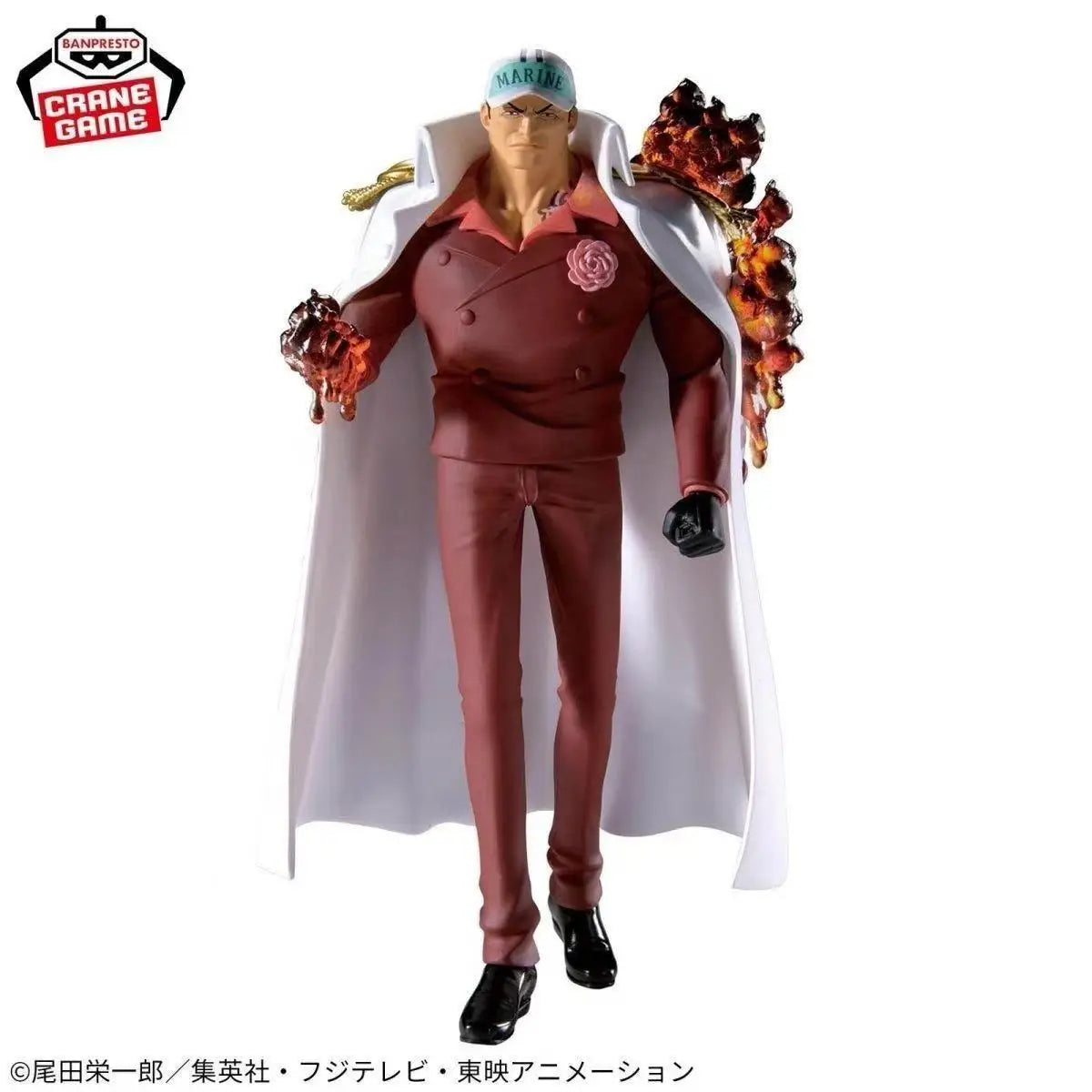 【IN STOCK】Original Banpresto One Piece The Shukko Logia Sakazuki Akainu 19cm Figure PVC Collectible Model Toy Gift