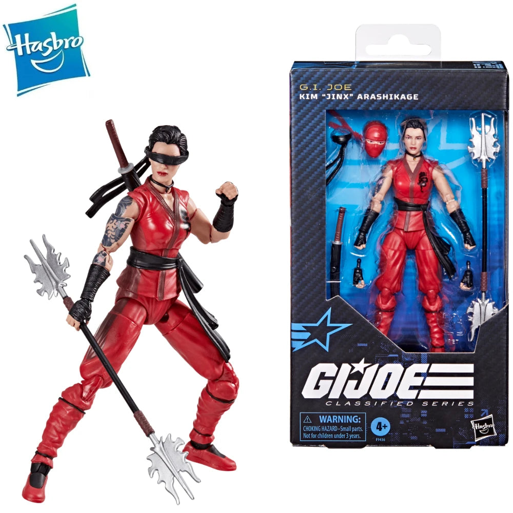 In Stock GI Joe Classified Series 6" 124Kim Jinx Arashikage Ninja  Action Figure