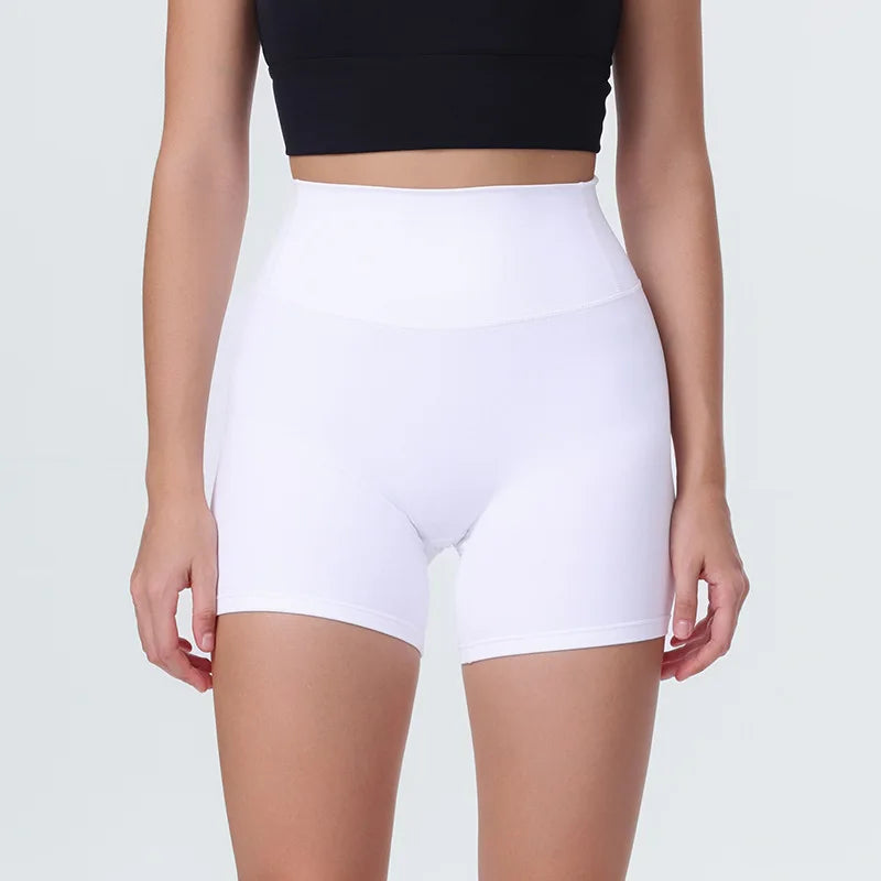 DIA FIT JOY New Naked feel tight fitting pants cycling yoga pants high waisted and hip lifting sports shorts fitness pants