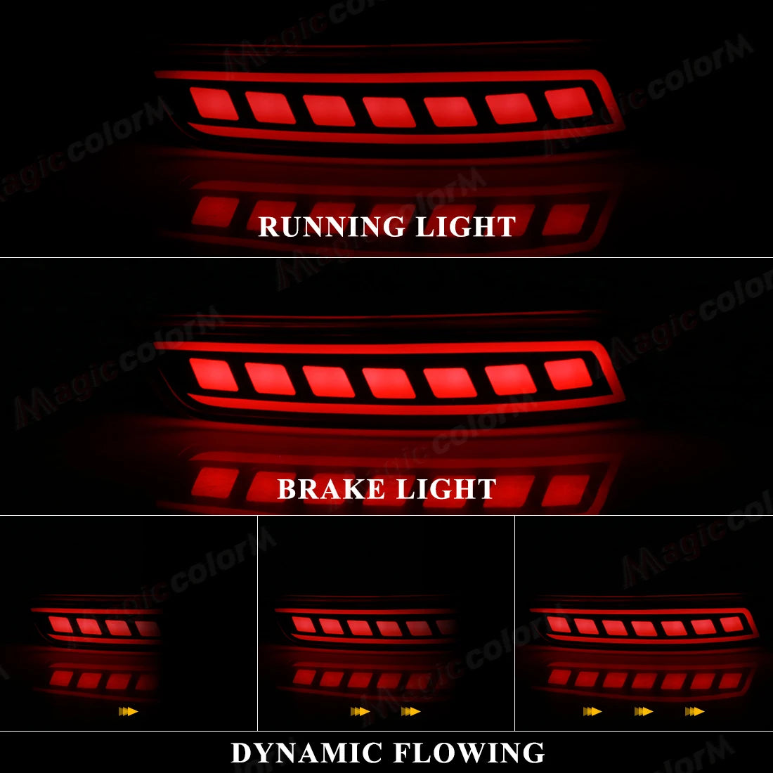 For Toyota Corolla Altis 2014 2015 2016 2017 2018 For Lexus GS250 ES250 Car Rear Bumper Reflector Lights Turn Signal Brake Lamp