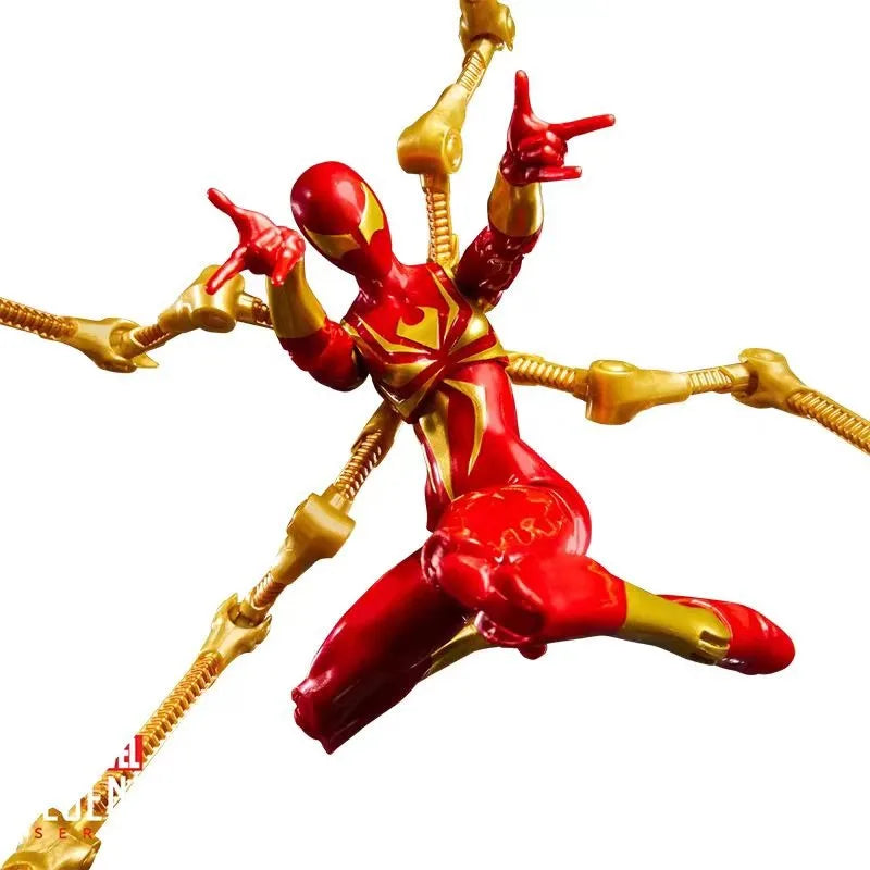 Original Hasbro Marvel Legends Series Magic: The Gathering Mary Jane Watson (Iron Spider) Anime Figure Toys Ornaments Collection
