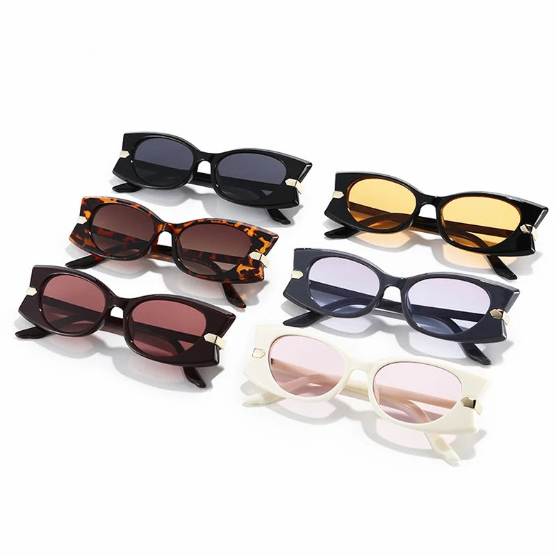 JNPCXI New High Quality Sun Glasses Travel Butterfly Frame Decoration Shades UV400 Punk Retro Sunglasses Eyeglasses for Women