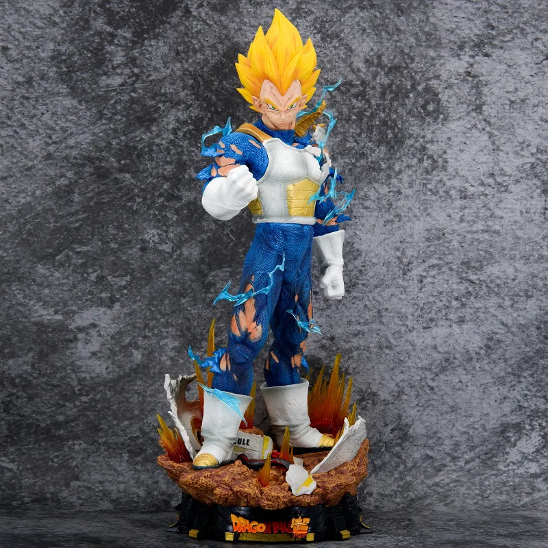 23cm, 9-inch Dragon Ball Anime Figures Demonized Vegeta Super Saiyan PVC Model