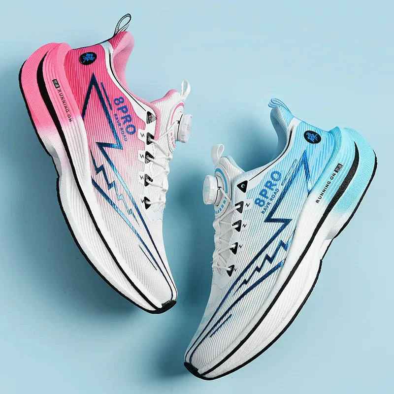 Running Shoes Marathon Men Sports Speciality Carbon Board Breathable Lightweight Women's Comfortable Athletic Nonskid Sneakers ﻿