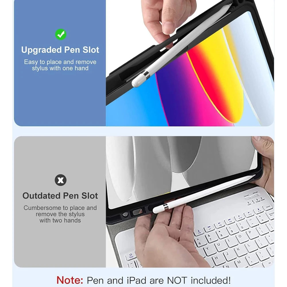 Xiaomi Pad 7 11.2-inch, Bluetooth keyboard + Mouse Case, Multi Language Keyboard