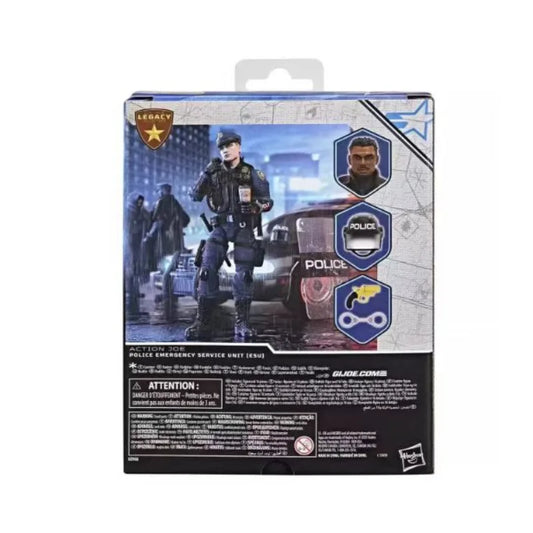 Original Hasbro G.I. Joe Classified Series POLICE EMERGENCY SERVICE UNIT [ESU] Anime Figure Toy Model Collection