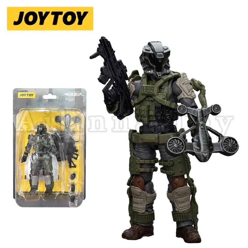 JOYTOY 1/18 3.75 Action Figures Military Armed Force Series Drone Sniper Model33