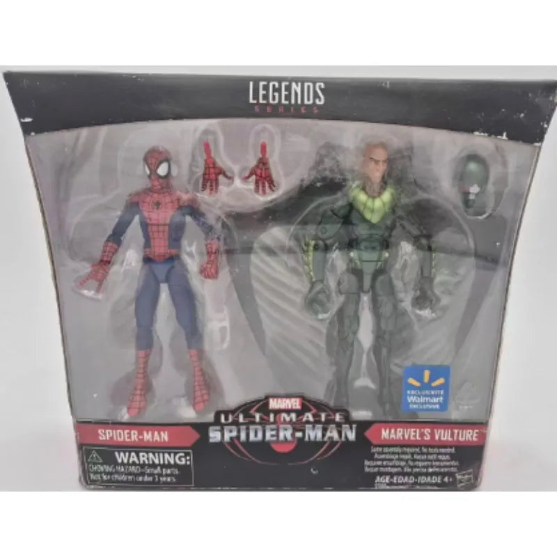 Original Hasbro Marvel Legends Series SPIDER-MAN/MARVEL'S VULTURE Anime Figure Toy Collection Model