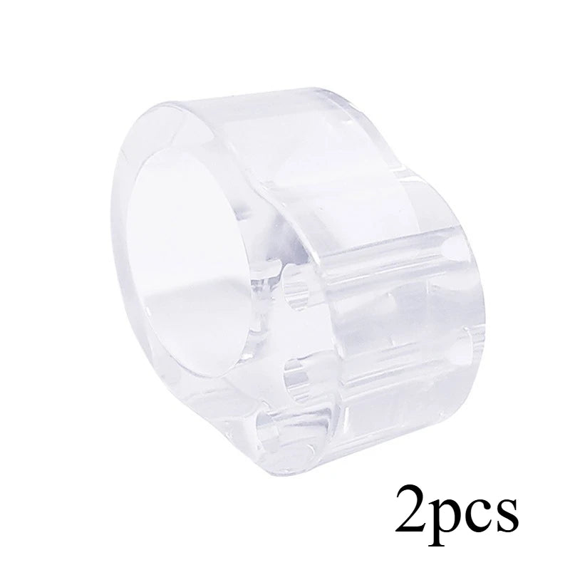 2/4pcs Transparent Door Handle Anti-collision Pads, Anti-collision Ring Window Door Handle, Anti-collision Wall Protection Cover