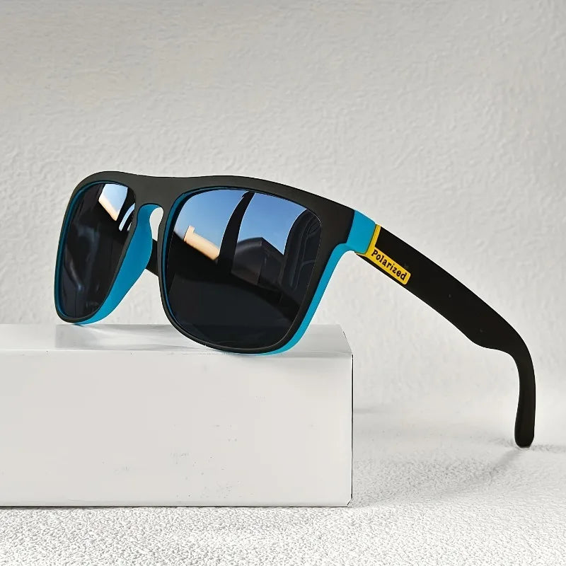 1 Pair of High-Quality Retro Men's TAC Lens Fashion Glasses, Suitable for Daily Dressing