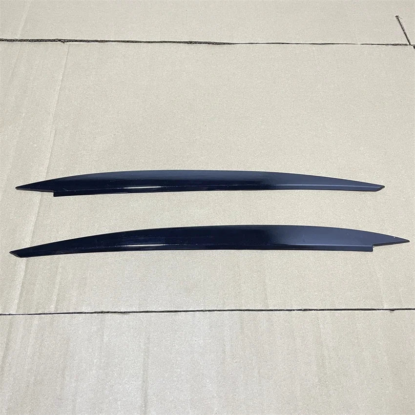 For VW GOLF 7 7.5 VII MK7 MK7.5 GTI R GTE GTD 2013-2020 Headlights Eyebrow Eyelids Stickers Trim Cover Body Kit Gloss Blcak
