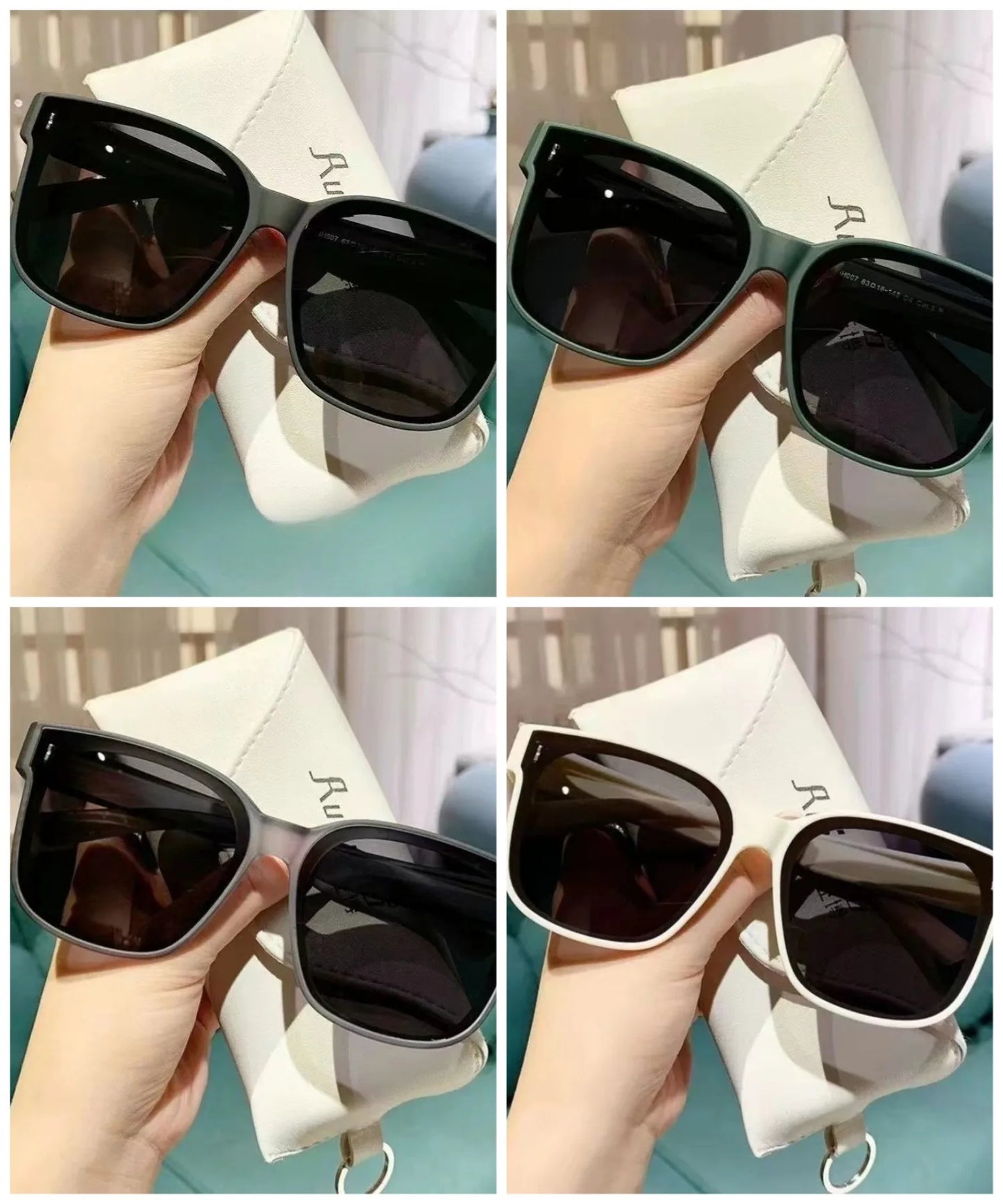 Fit Over Glasses Men Women UV400 Wear Sunglasses Foldable Myopia Glasses Cover  Sunglasses