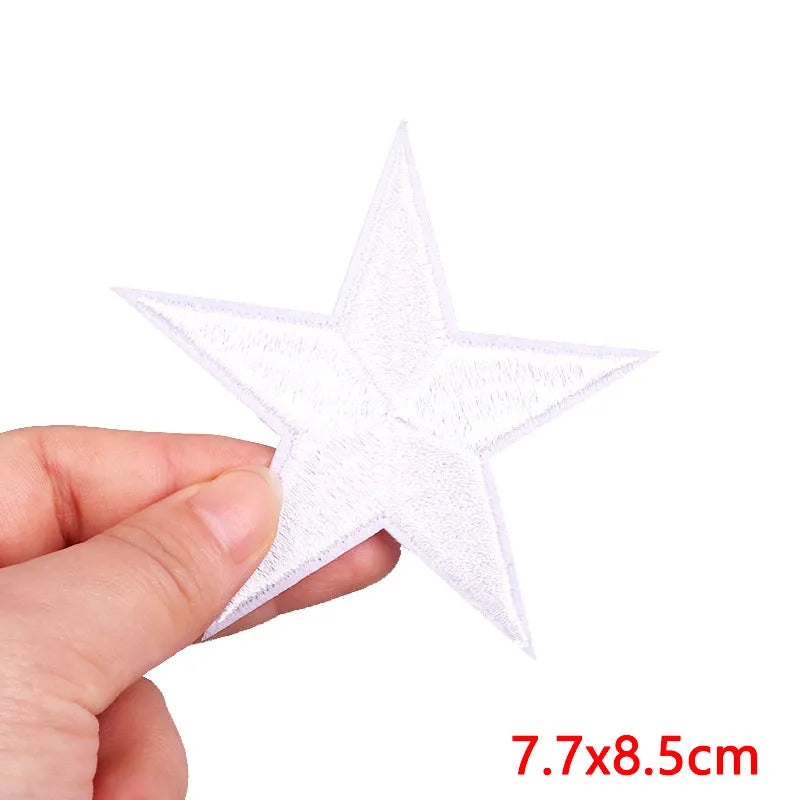 Netherland Oeteldonk Emblem Embroidery Patch Iron On Patches For Clothes DIY Star Heart Carnival For Netherland Embroidery Patch