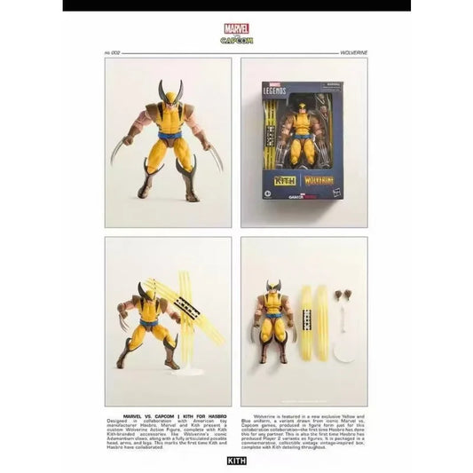 Original Hasbro Marvel Legends Series WOLVERINE Action Toy Figure Model Collection