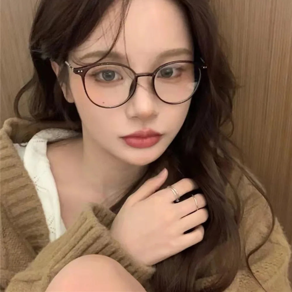 Anti Radiation Eyeglasses for Women/men Replaceable Lens Computer Blue Light Glasses