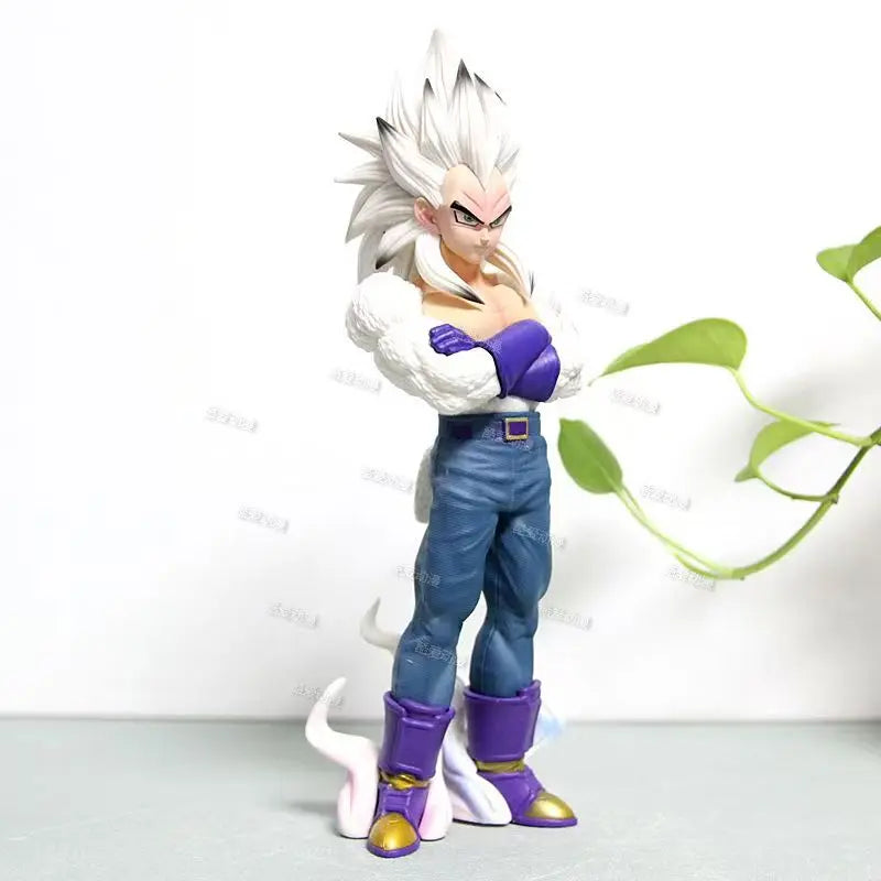 29cm Dragon Ball Super Saiyan Vegeta Goku Ssj4 Action Figure PVC Model Statue