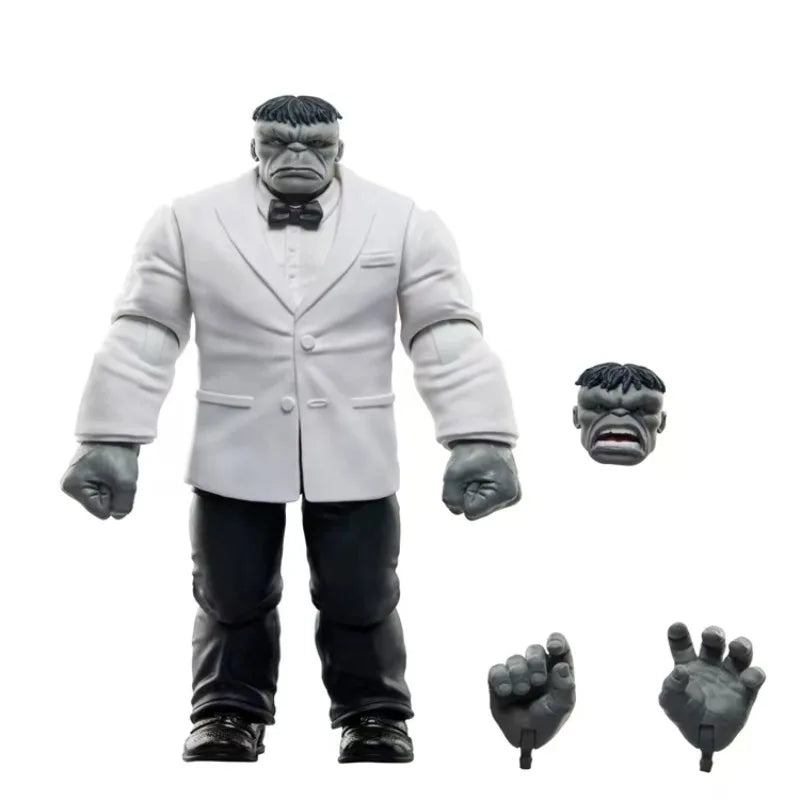 Original Hasbro Marvel Legends Series One-Eyed Casino Wolverine Grey Hulk Suit Action Figure Toys Model Collection