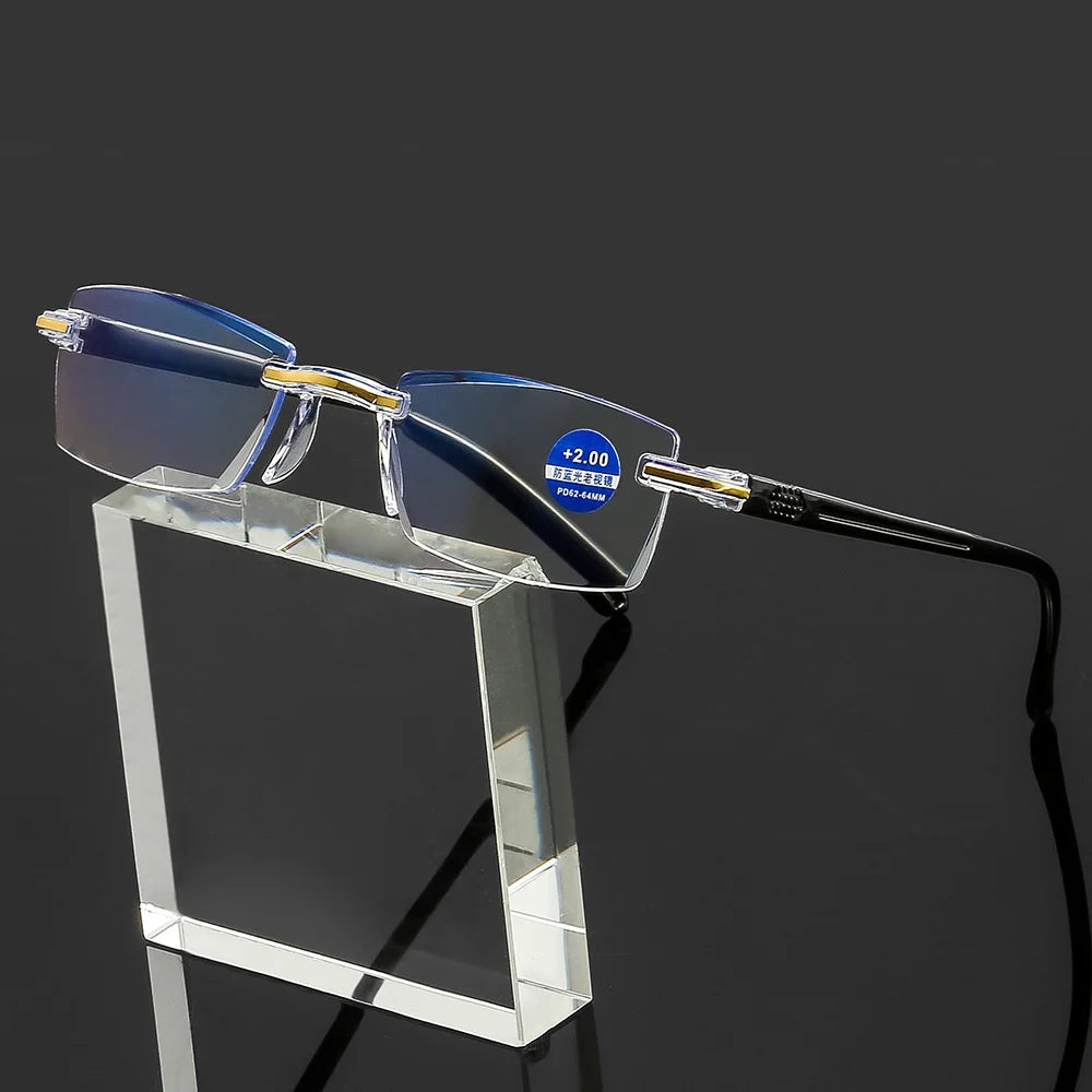 Square Classic Reading Glass Lenses +1.0~+4.0 Anti Radiation Glasses for Women
