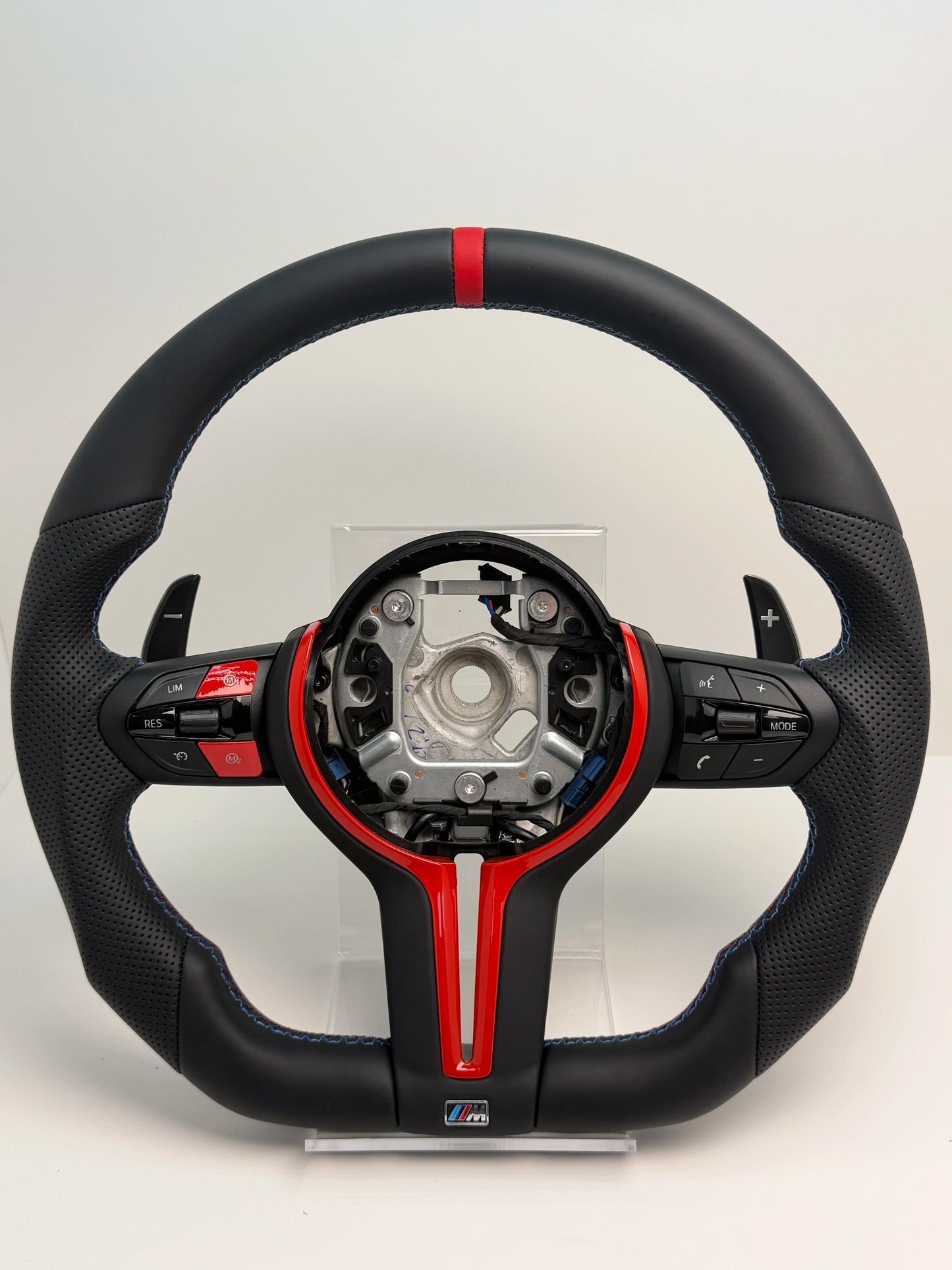 M Sport Steering Wheel for BMW Flat Bottom F01 F06 F10 F11 F12 F20 F21 F22 F25 F26 F30 F31 F32 F33 F34 F36 M3 F80 M4 F82 M5 F90