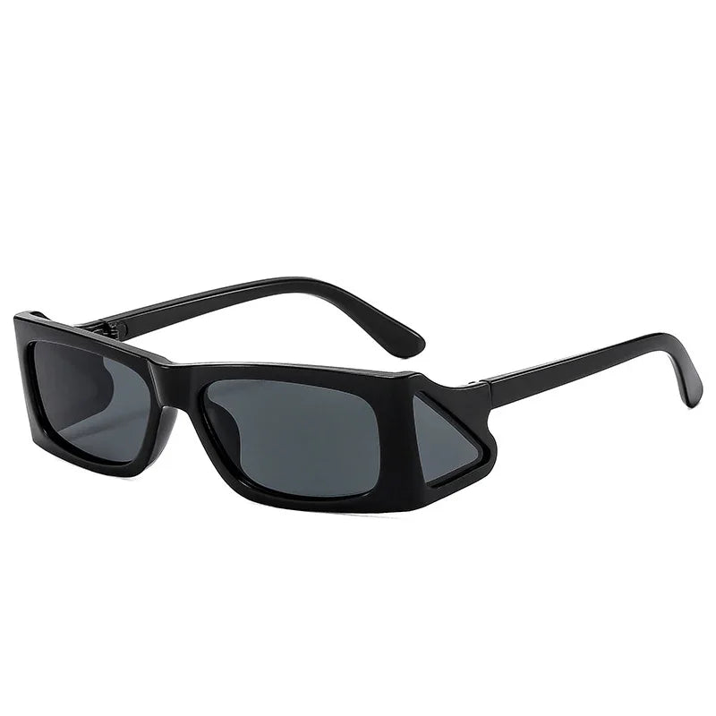 JNPCXI Fashion Unique Small Square Sunglasses Women Retro Brand Designer Men Trending Punk Sun Glasses UV400
