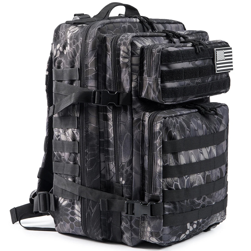 Tactical Backpacks Outdoor 45L Molle Hike Bags Outdoor Trekking Camping Backpack