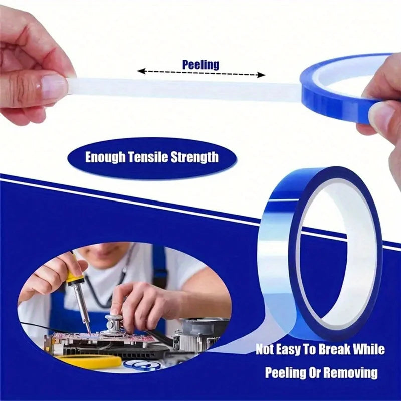 50M Premium Heat Transfer Tape - High-Temperature Resistant, No-Residue Adhesive For DIY Crafts & Sublimation Projects