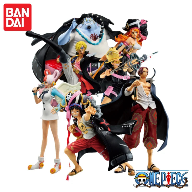 Special OfferIn Stock Bandai Original Film Red One Piece Ichiban Kuji Action Figure Mol Doll Brand New Boxed Anime Action Figure