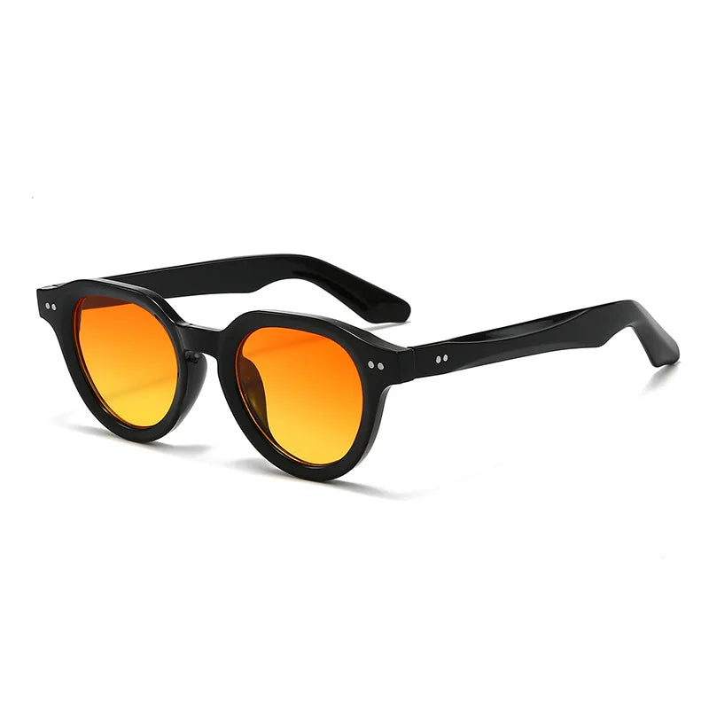 JNPCXI New Fashion Sunglasses Men Women Brand Designer Rives Casual Travel Sun Shades UV400 Suitable Oval Glasses
