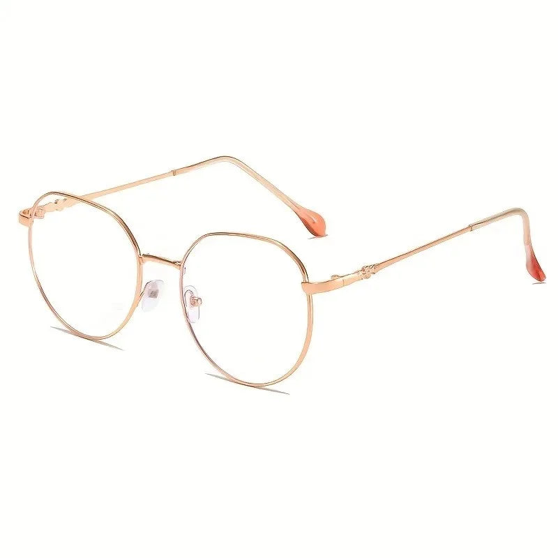 Fashionable Square Eyewear for Women, Anti Blue Ray Glasses Frame with Chic Design Protection Glasses for Eye Care