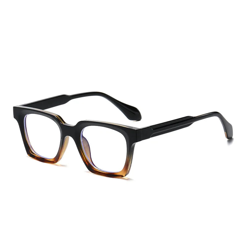 JNPCXI New Square Double Color Sunglasses Women Fashion Shades UV400 Men Trending Sun Glasses