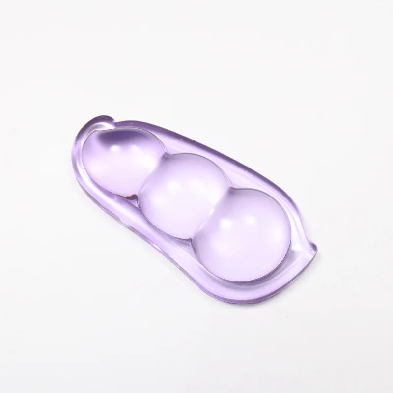 Clear Gel Wrist Rest for Keyboard and Mouse, Silicone Keyboard Wrist Rest, Cute Ergonomic Wrist Rest for Keyboard Mouse ﻿