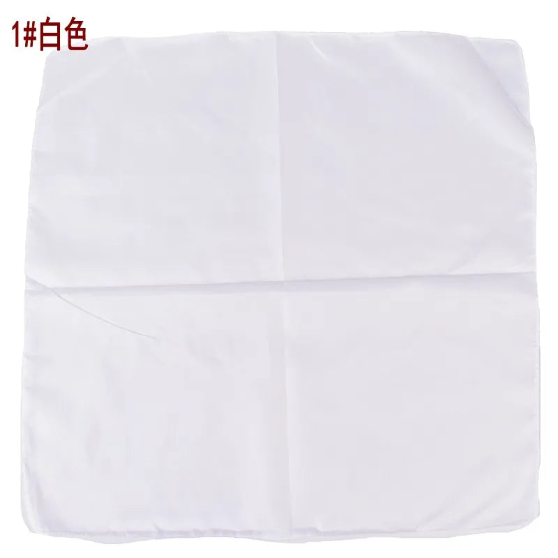 New Fashion Retro Polyester Solid Color Hip Hop Street Dance Headband Multifunctional Cycling Mask 53 Small Square Scarf