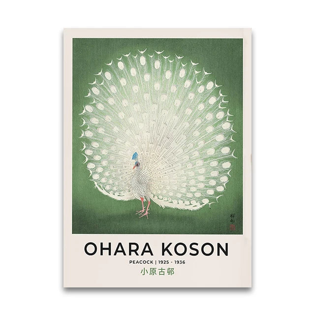 Japan Print Canvas Wall Art Poster Hokusai Great Wave Kanagawa Decor Unframed 8