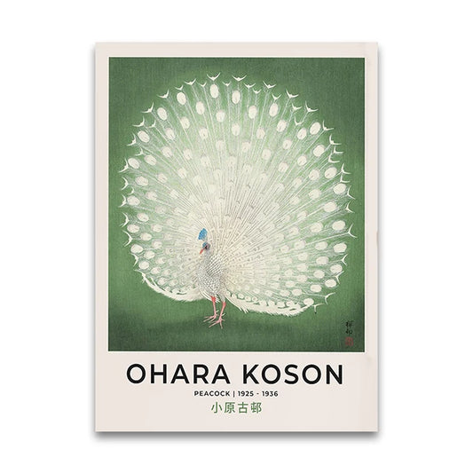 Japan Print Canvas Wall Art Poster Hokusai Great Wave Kanagawa Decor Unframed 8