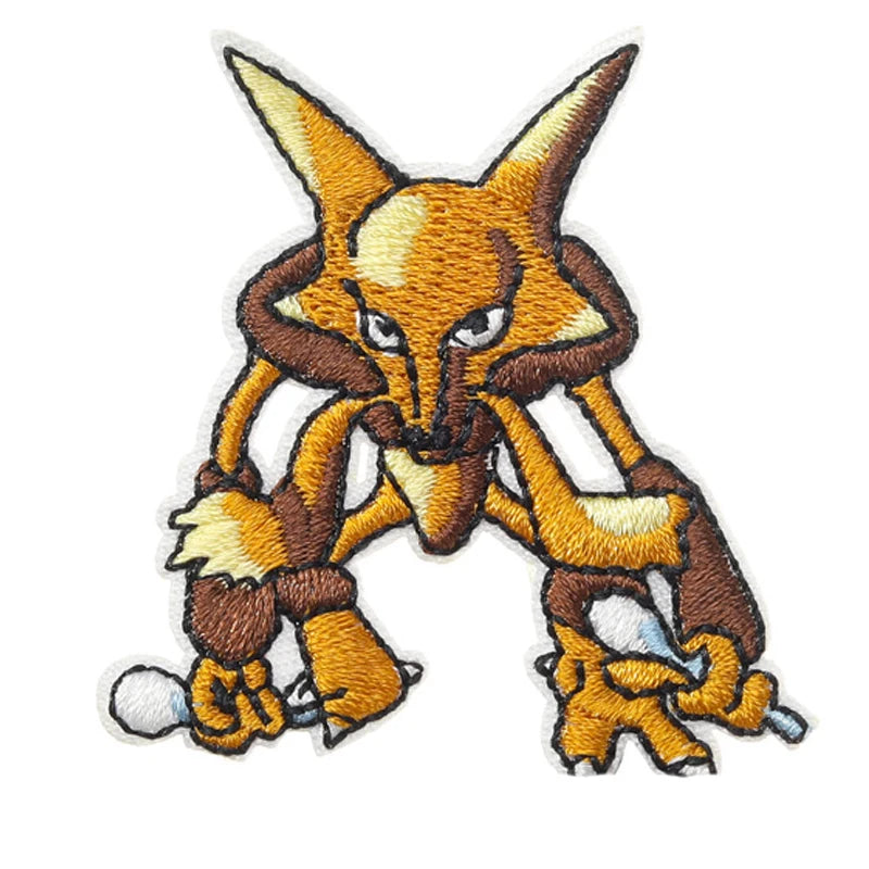 Cute Things Patch Cartoon Anime Embroidered Patches For Clothing DIY Iron on Patches For Clothes Game Patch Stickers
