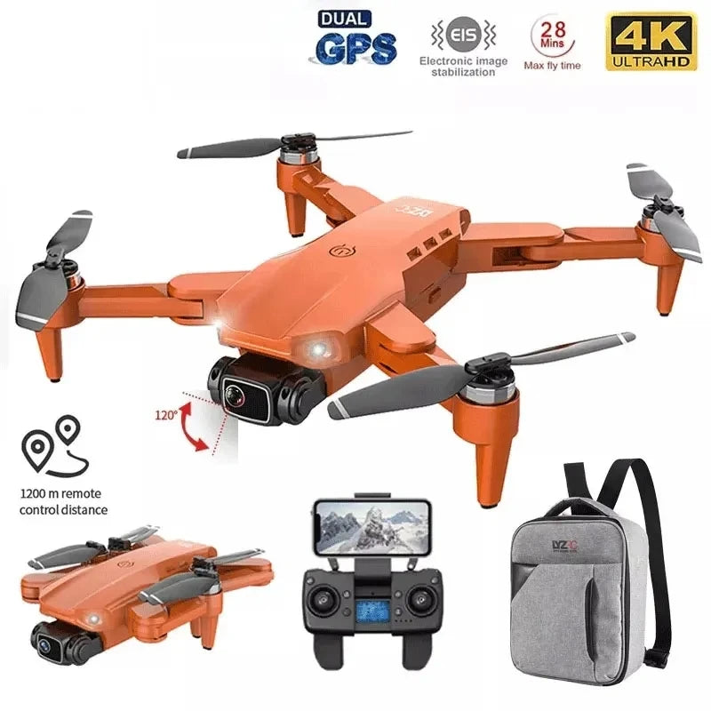 Drone L900 4K Pro 5G GPS HD Dual Camera Photography Brushless Foldable Quadcopte
